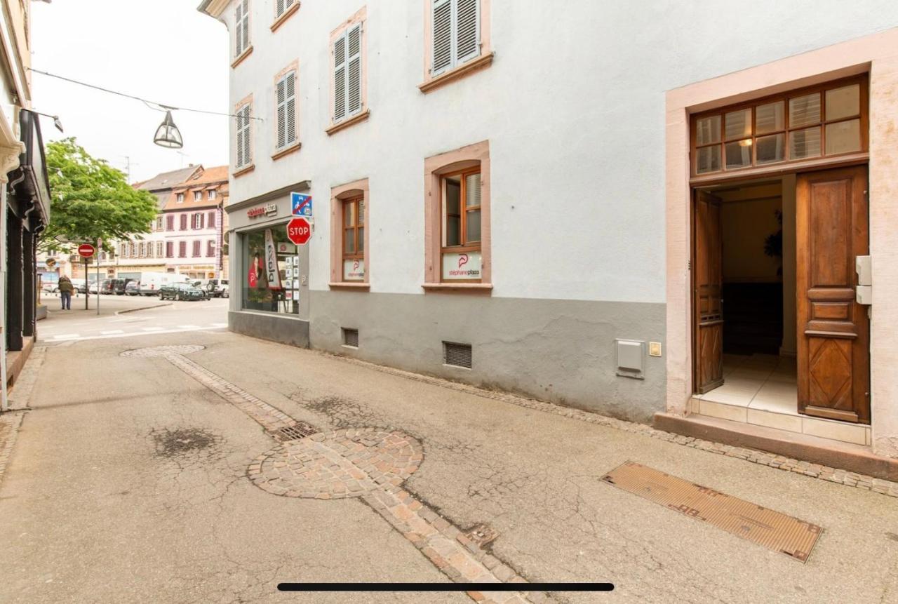 La Parenthese Alsacienne Au Coeur De Selestat Appartement Buitenkant foto