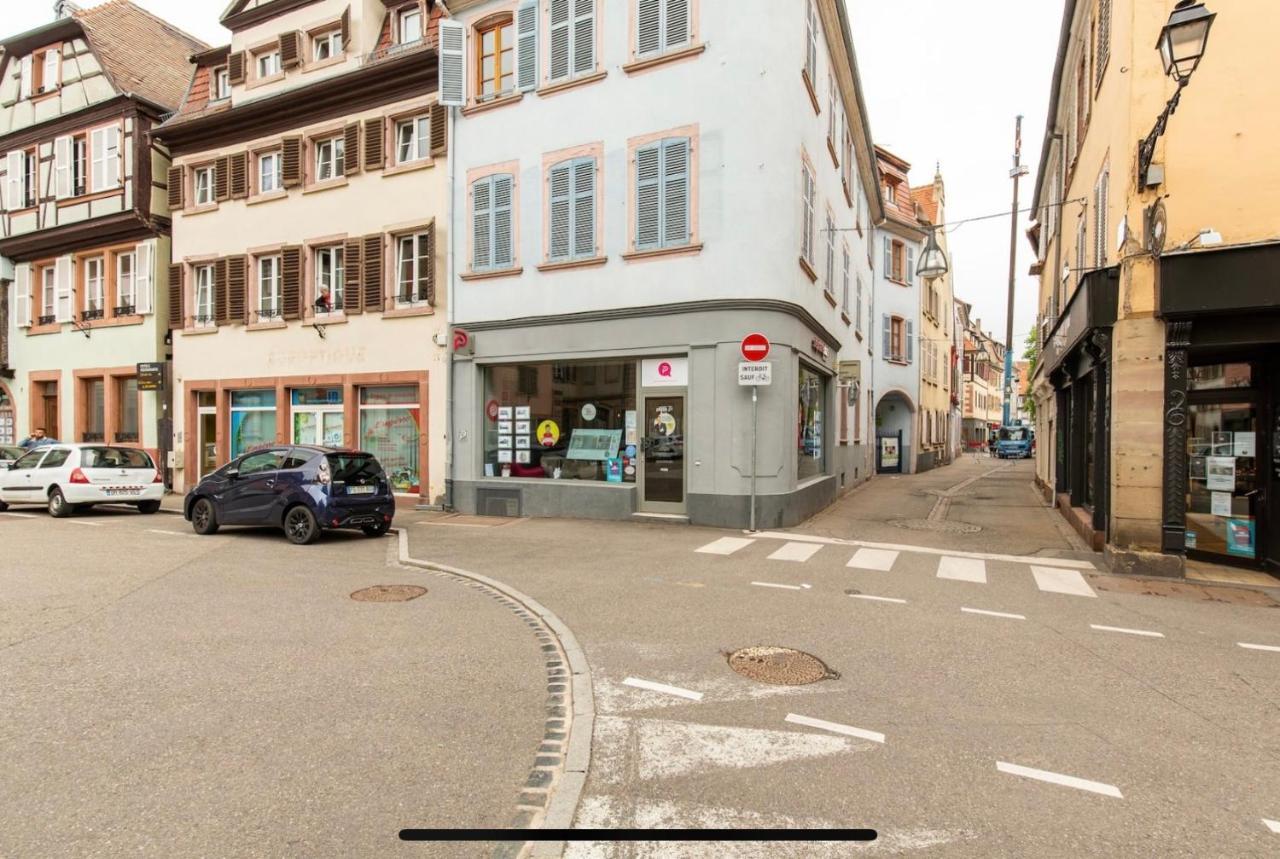 La Parenthese Alsacienne Au Coeur De Selestat Appartement Buitenkant foto
